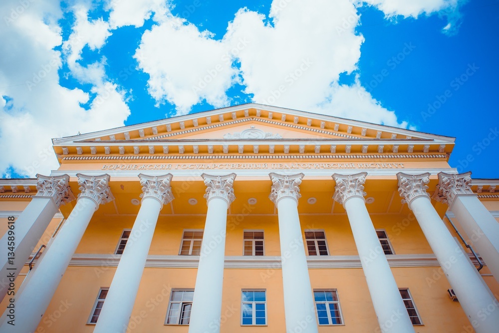 Fototapeta premium Sollege building Russian Pedagogical University