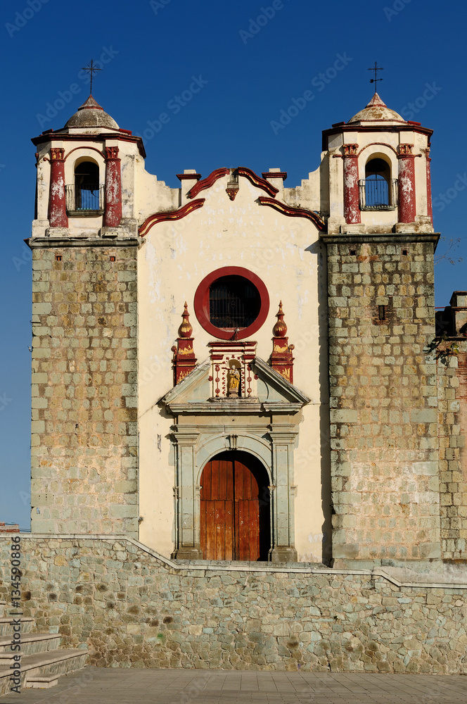 Fototapeta premium Oaxaca church in Mexico