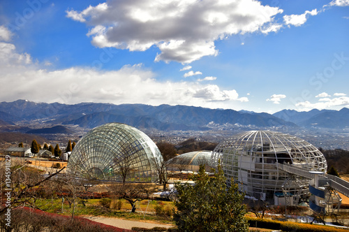 笛吹川フルーツ公園（冬）