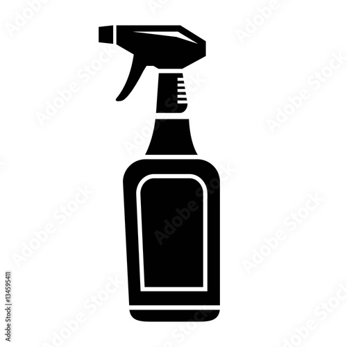 Spray detergent icon vector