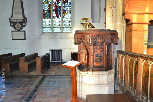 church pulpit 