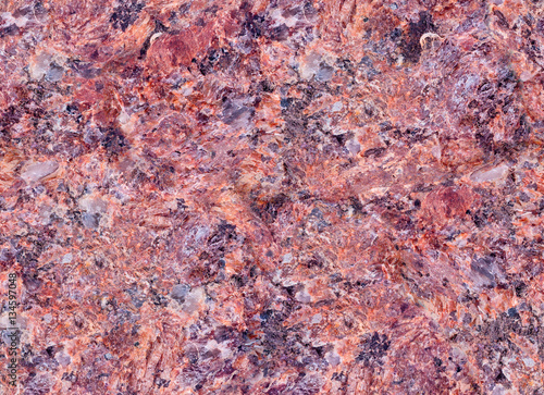 red granite seamless texture macro