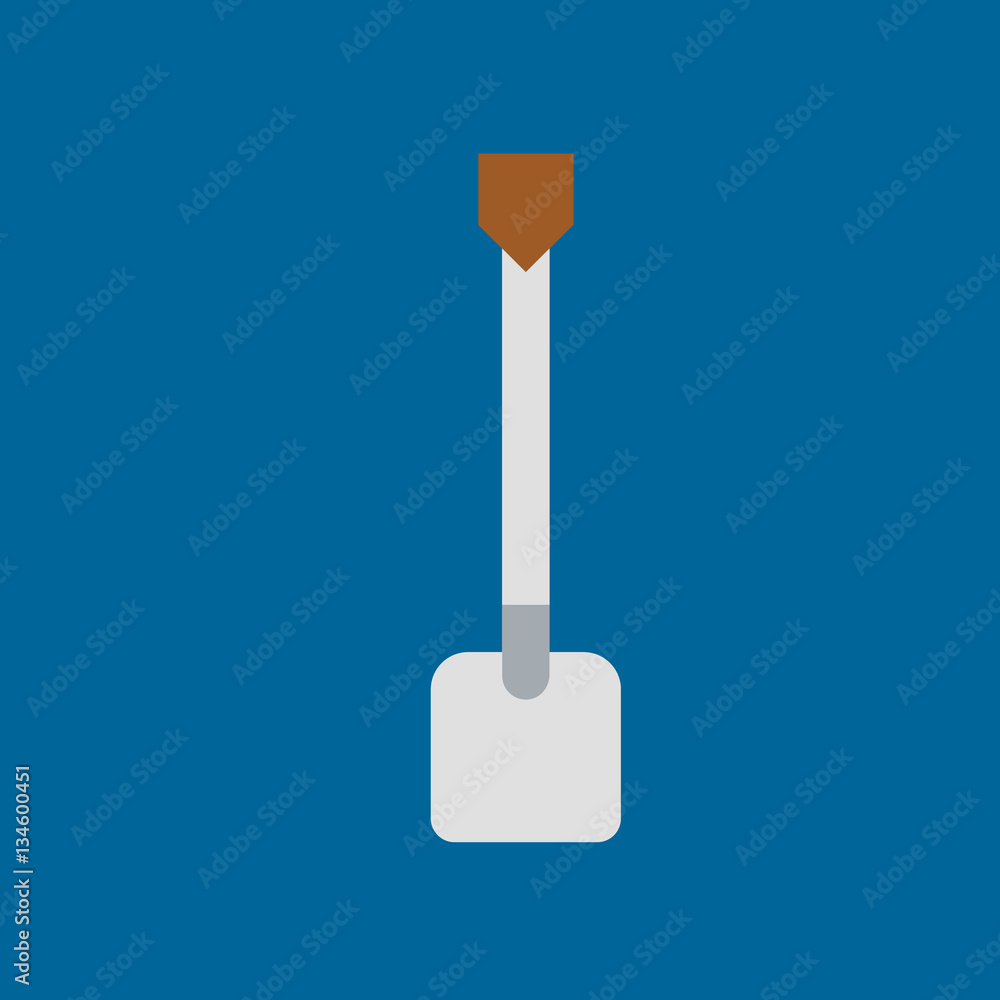 shovel icon flat disign shovel icon flat disign