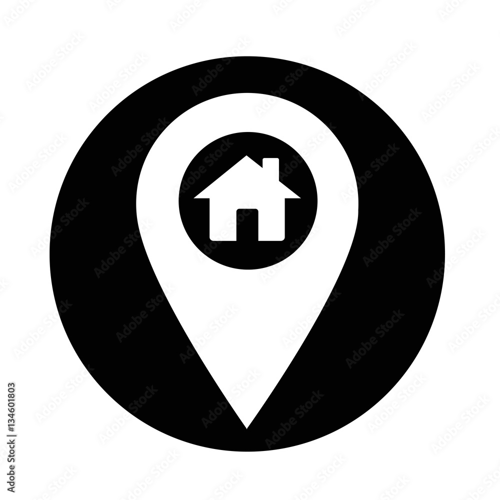 Real estate house icon Real estate house icon