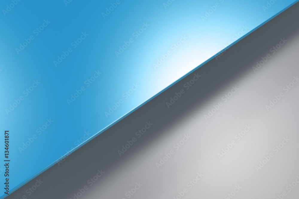Rectangular colored plate on white background with rivets Rectangular colored plate on white background with rivets