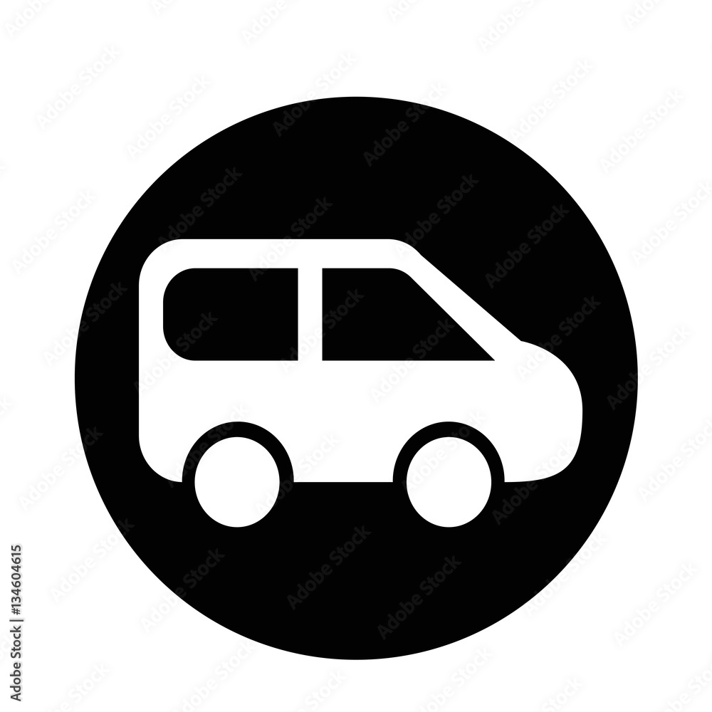 Obraz premium SUV Car Icon