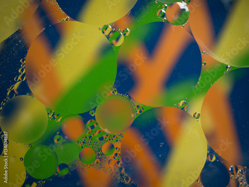 Abstract background of bubbles