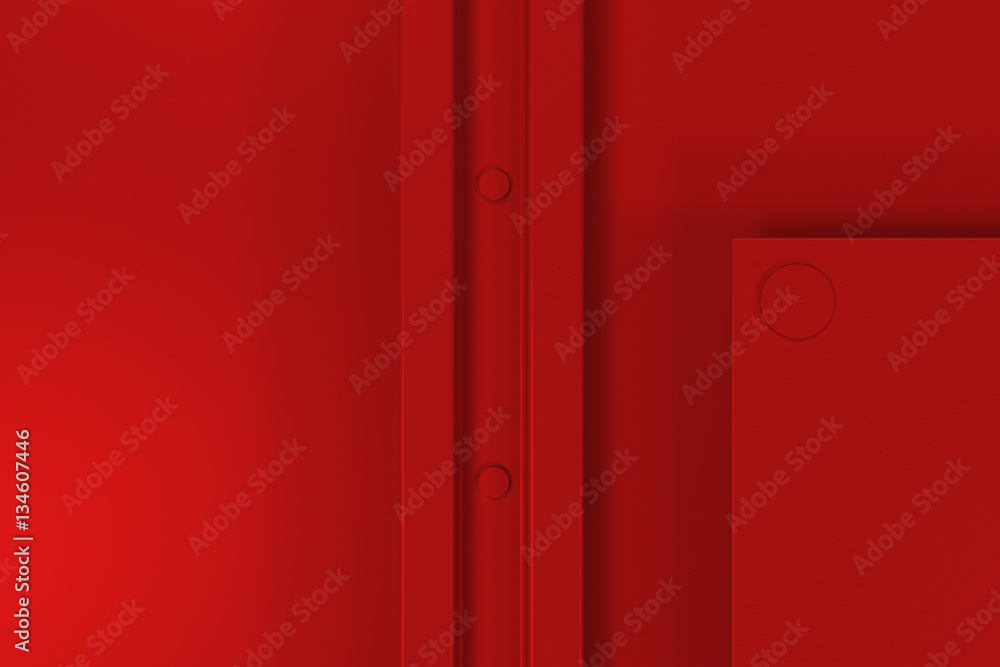 Obraz premium Rectangular colored plate texture with rivets