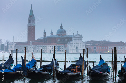 Cold and misty Venetian morning