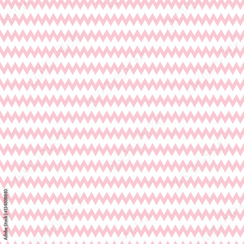 Geometric pink seamless pattern with zigzag