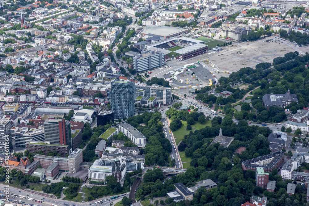 Hamburg - Germany - Panorama from above