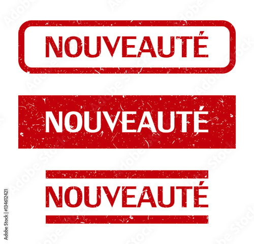 Tampon nouveauté.