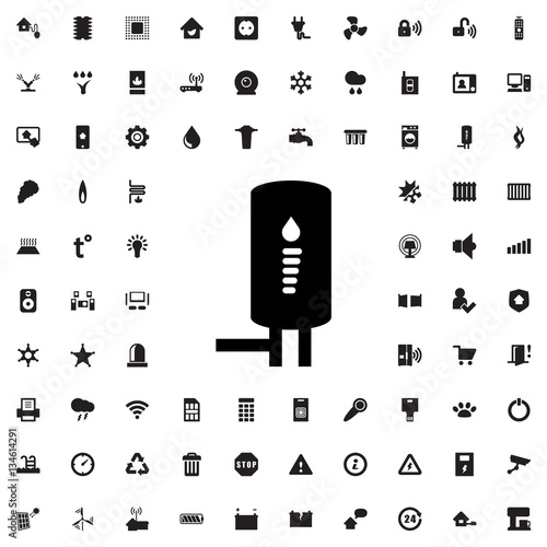 geyser icon illustration