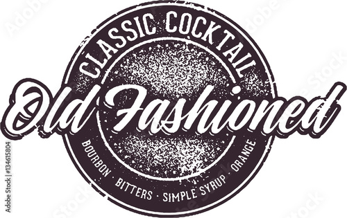 Old Fashioned Cocktail Sign