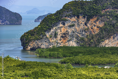 Samed Ngang She View Point,Phang nga,Thailand. photo