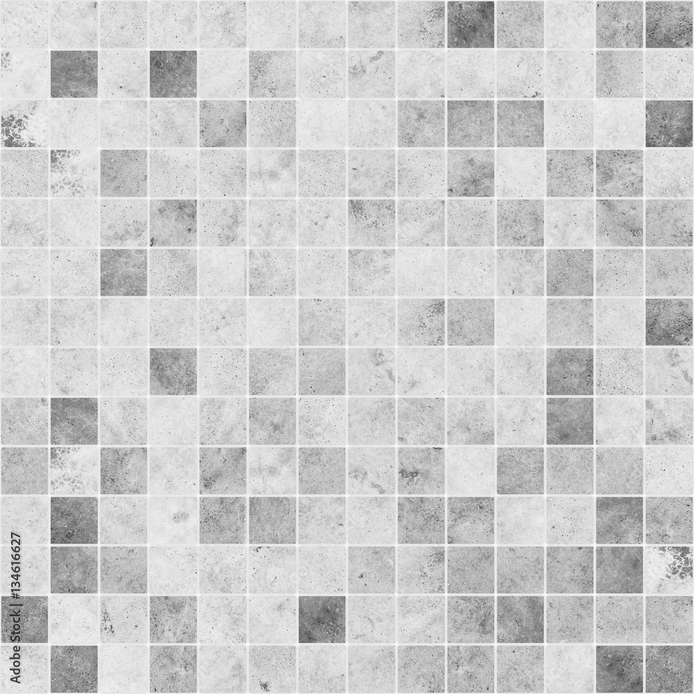 Naklejka premium concrete mosaic tile seamless texture