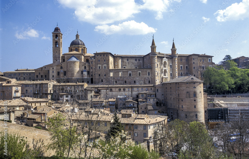 UNESCO World Heritage City, Urbino, Italy, Marken