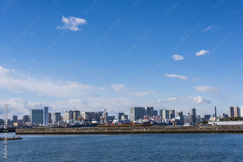 東京湾の対岸