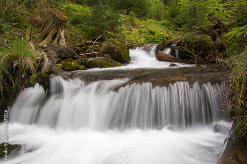 waterfall girlish tears