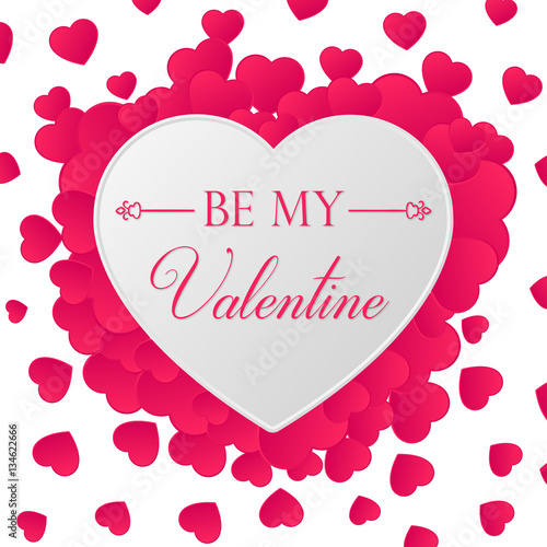 Be my Valentine card