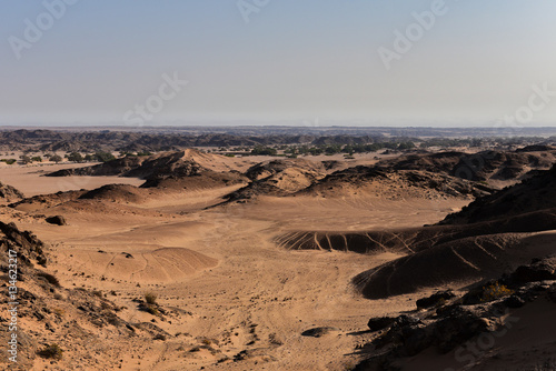Etosha-Nationalpark Berg Landschaft in Namibia