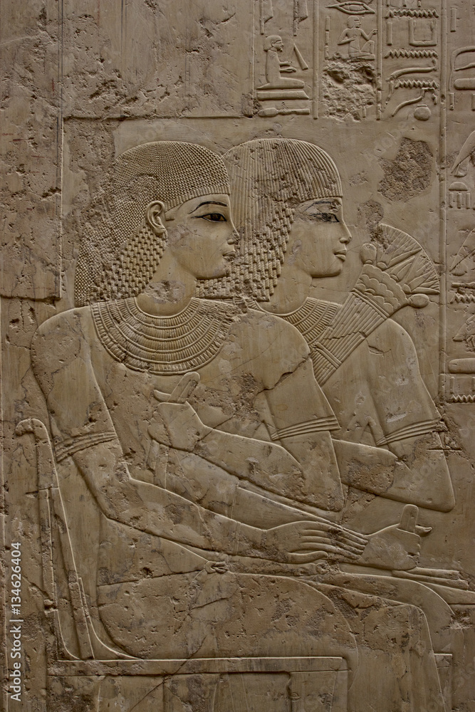  Tomb of Ramose at the ancient nobles necropolis of Thebes