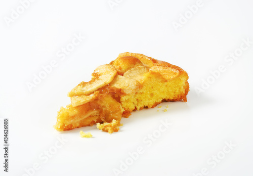 slice of apple sponge cake © Viktor
