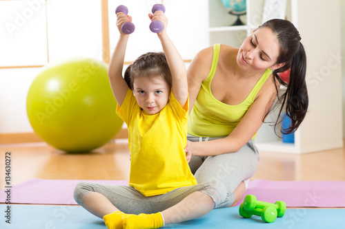 family mother and child dau...