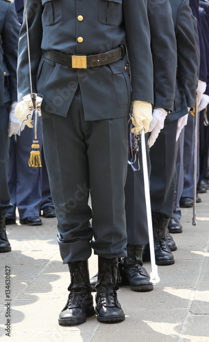 officers of the financial italian police called Guardia di Finan
