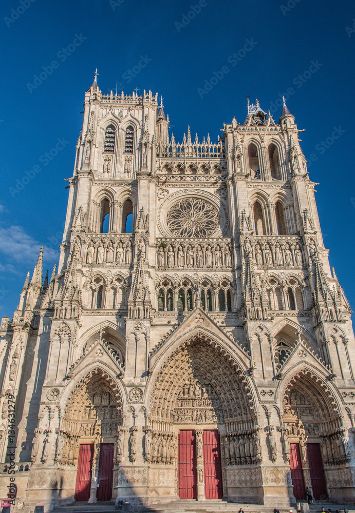 Façade de la Cathédrale d'Amiens