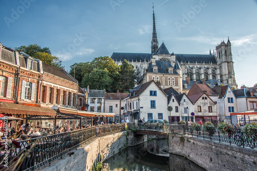 Amiens, Cathédrale et restaurants photo
