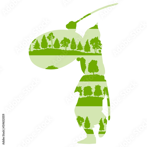 Medieval knight or ancient warrior vector background concept mad