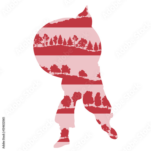 Medieval knight or ancient warrior vector background concept mad