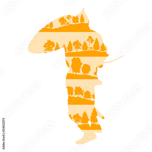 Medieval knight or ancient warrior vector background concept mad