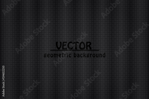 black abstract background. geometric banner.