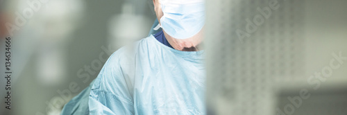 Surgeon in hospital surgery