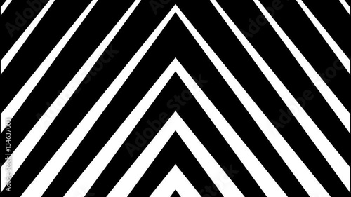 White bars forning triangle shapes photo