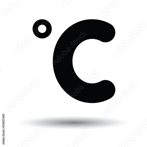 Celsius degree icon