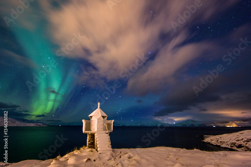 Quadro su tela Northern lights