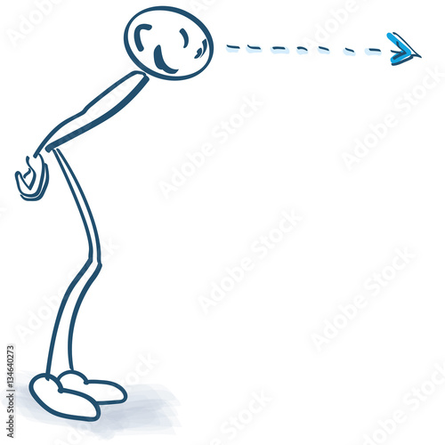 Strichmännchen sieht sich etwas genauer an und Untersuchung