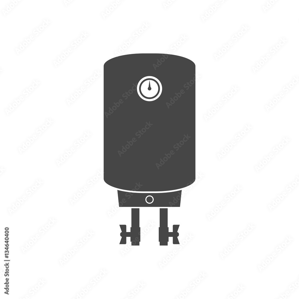 Electric boiler icon - vector Illustration Electric boiler icon - vector Illustration