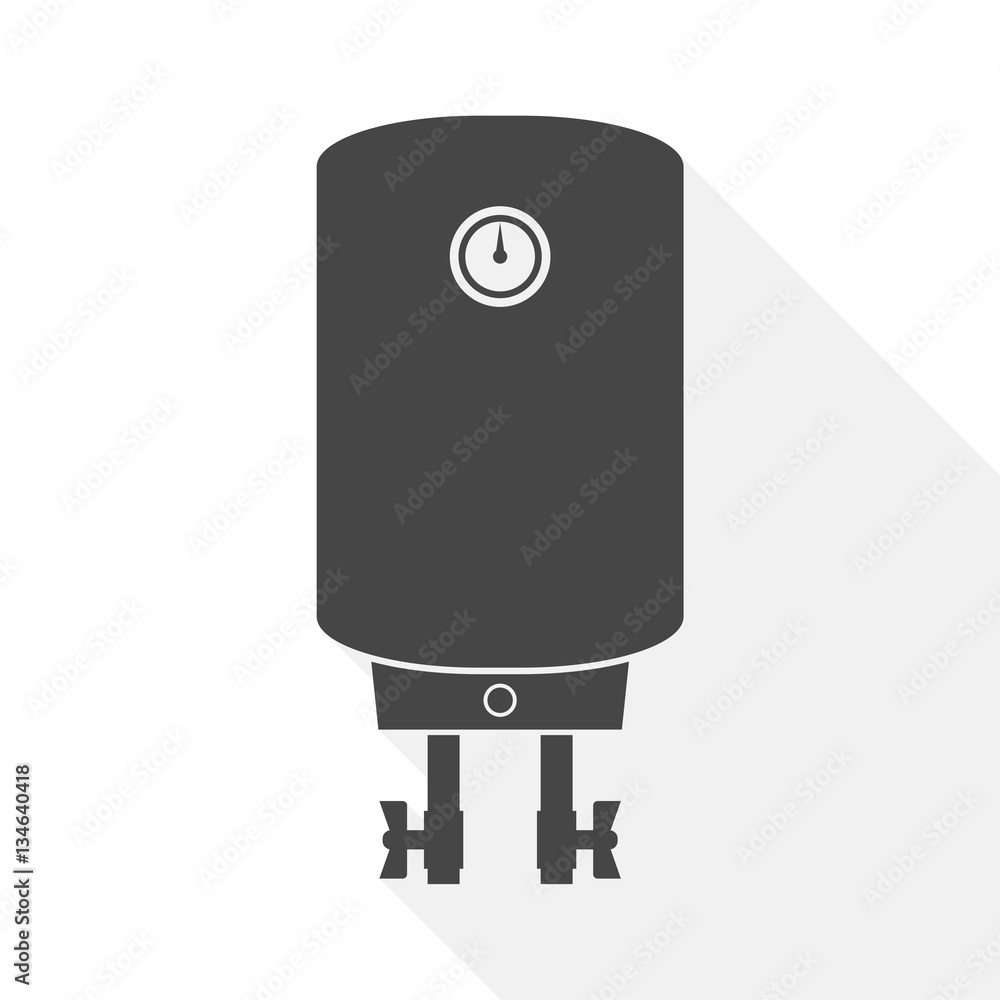 Electric boiler icon - vector Illustration Electric boiler icon - vector Illustration