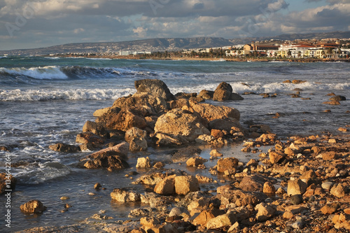Tela View of Pathos. Cyprus