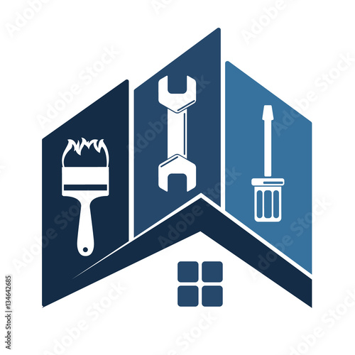 Repair of home symbol