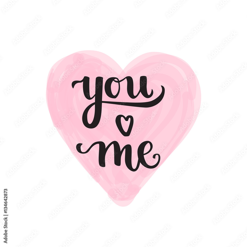 Romantic Typographic poster Romantic Typographic poster