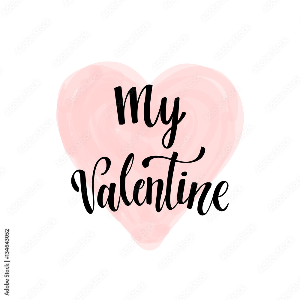 Romantic Typographic poster Romantic Typographic poster