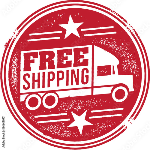 Free Shipping Promotional Stamp