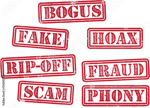Scam Warning Stamps