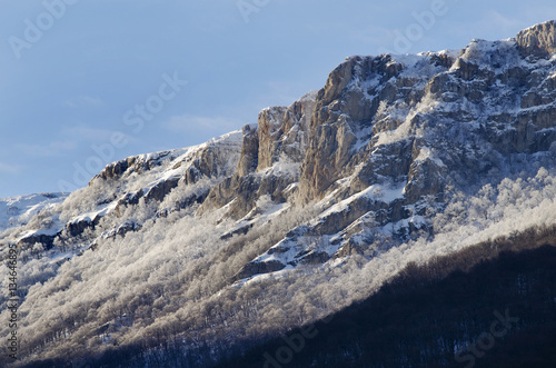 Wallpaper Mural The majestic cliffs on a background of blue sky Torontodigital.ca