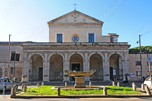 Roma, la basilica di Santa Maria in Domnica   al Celio photo